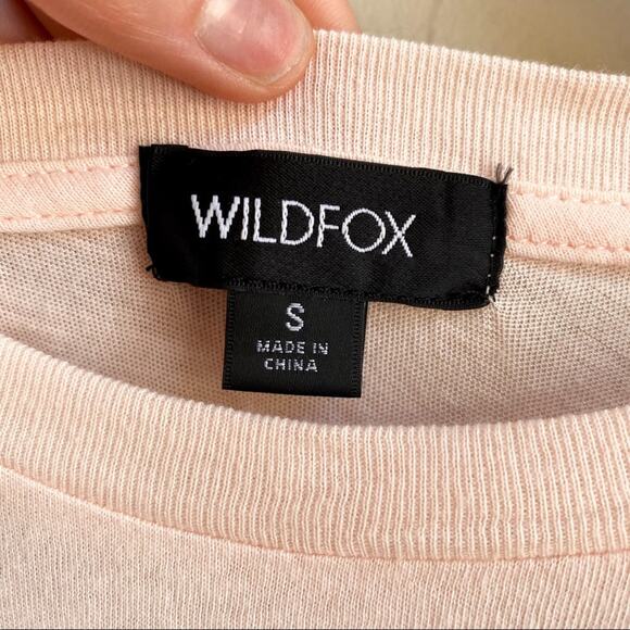 NWT Wildfox Travels Well With Tequila Pink T-Shirt - Picture 5 of 6